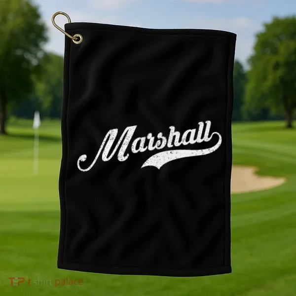 Marshall Vintage City Golf Towel