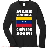 Make Venezuela Chevere Again Women's Long Sleeve Shirt thumb 0