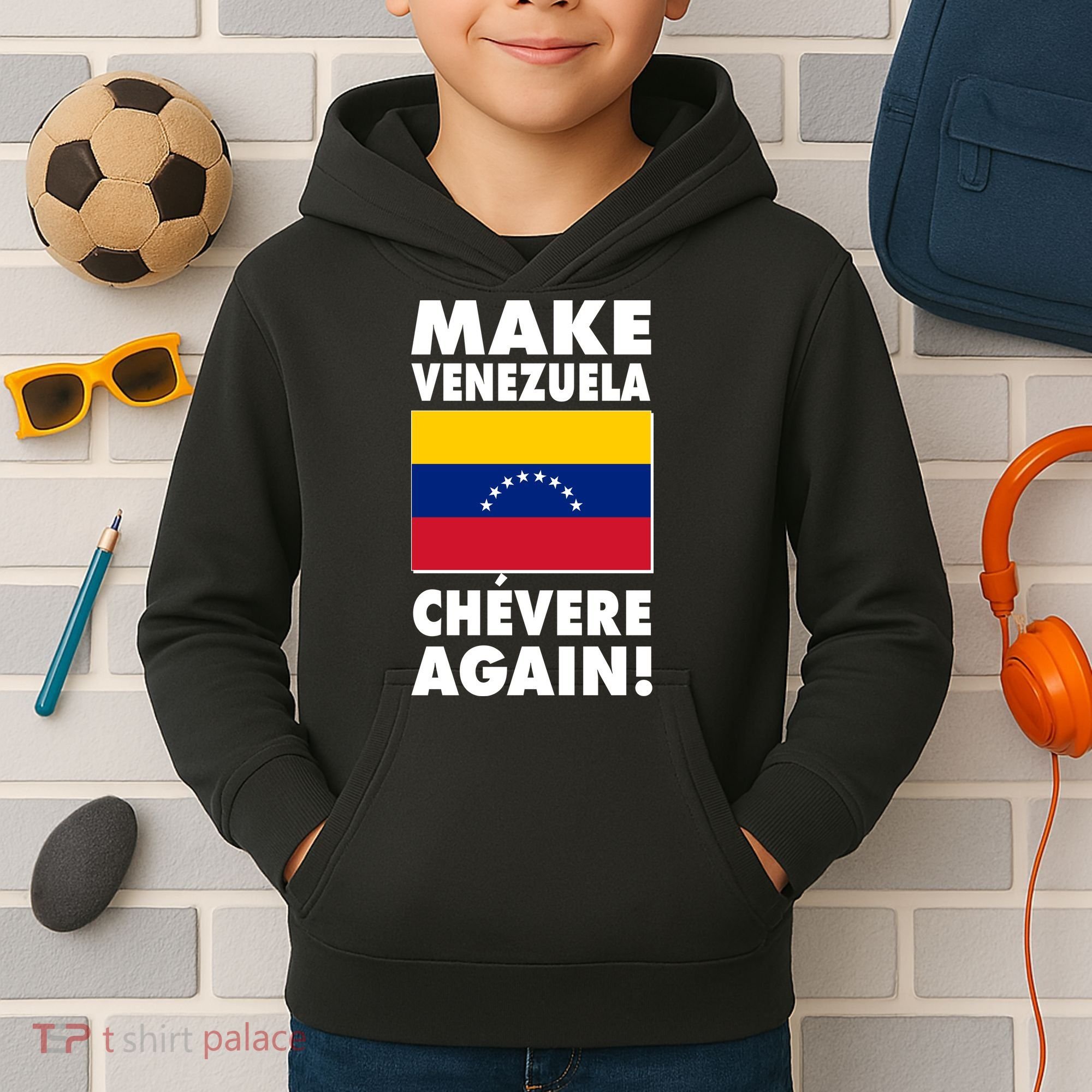 Make Venezuela Chevere Again Kids Hoodie