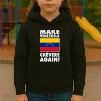 Make Venezuela Chevere Again Kids Hoodie thumb 3
