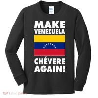Make Venezuela Chevere Again Kids Long Sleeve Shirt thumb 0