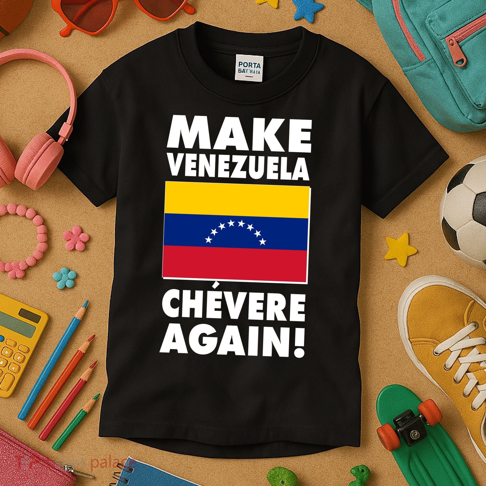 Make Venezuela Chevere Again Kids T-Shirt
