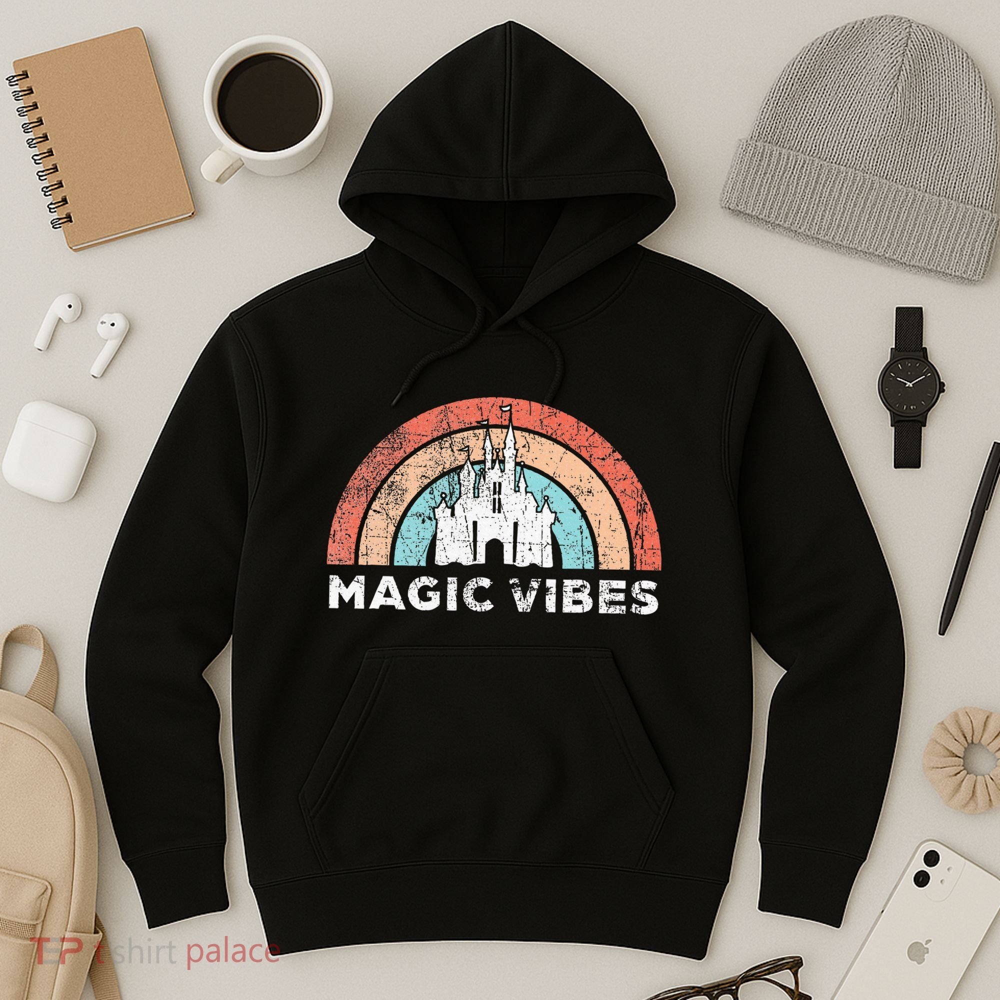 Magic Vibes Cute Matching Vacation Tops Hoodie
