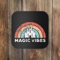 Magic Vibes Cute Matching Vacation Tops Coaster thumb 0