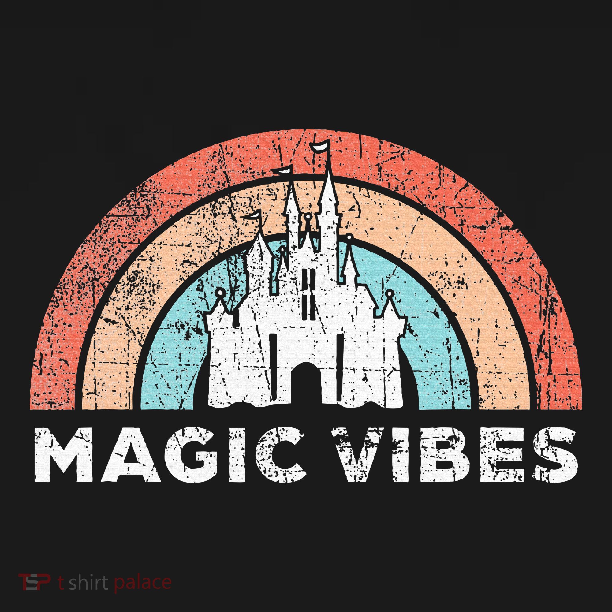 Magic Vibes Cute Matching Vacation Tops Polo