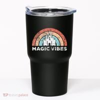 Magic Vibes Cute Matching Vacation Tops Tumbler thumb 0