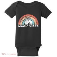 Magic Vibes Cute Matching Vacation Tops Baby Bodysuit thumb 0