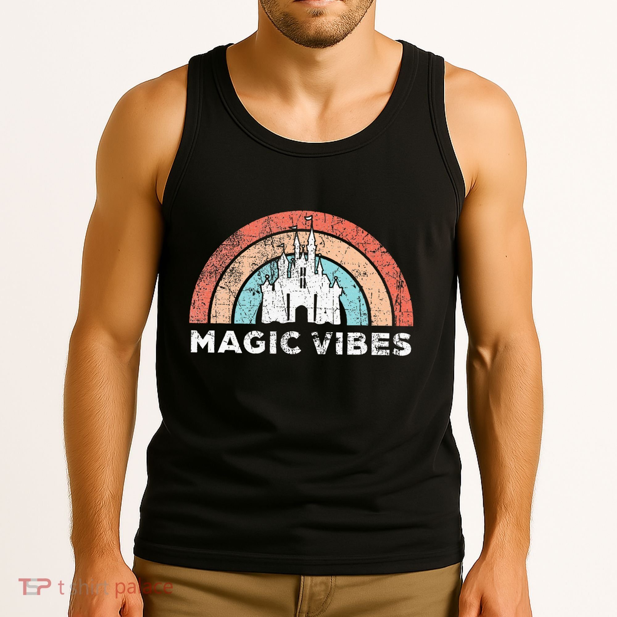 Magic Vibes Cute Matching Vacation Tops Tank Top
