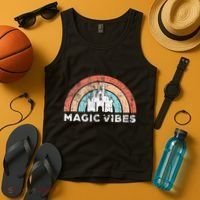 Magic Vibes Cute Matching Vacation Tops Tank Top thumb 4