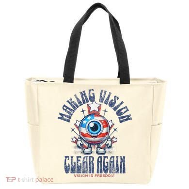 Making Vision Clear Again Funny Eye Tote Bag