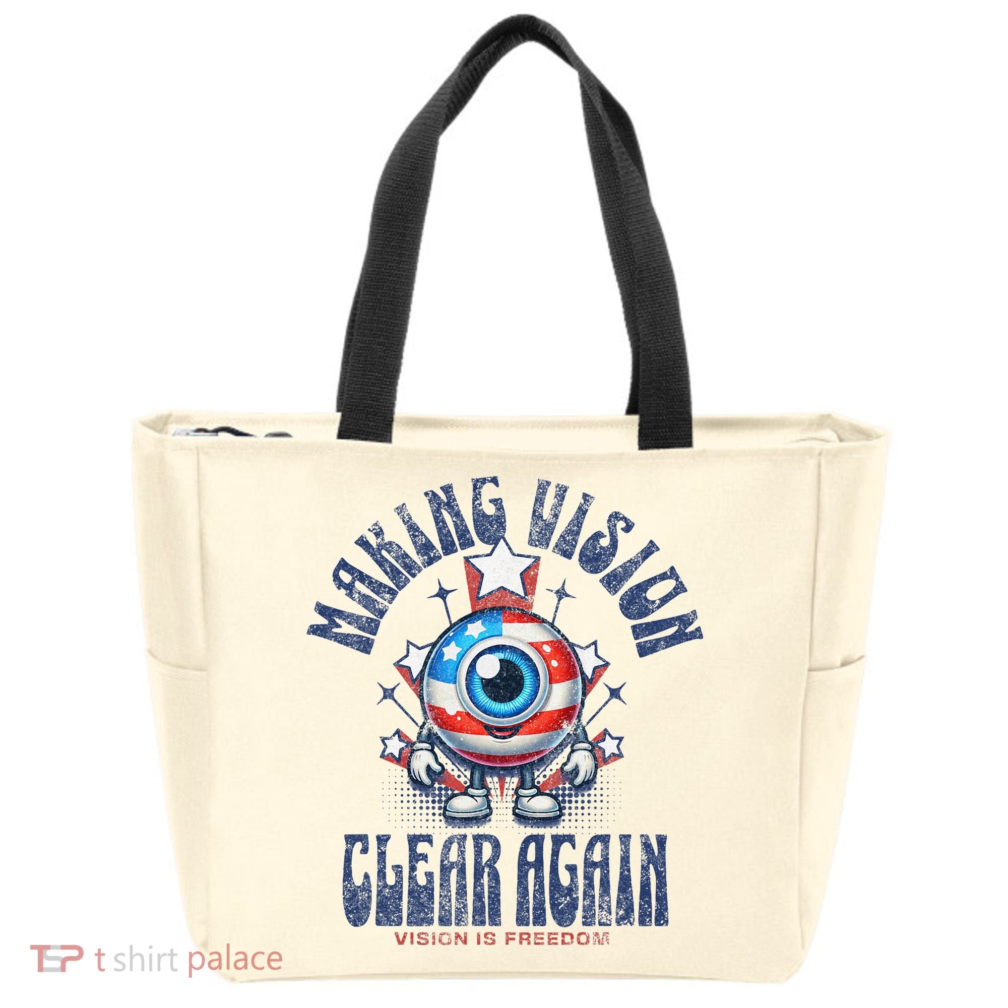 Making Vision Clear Again Funny Eye Tote Bag