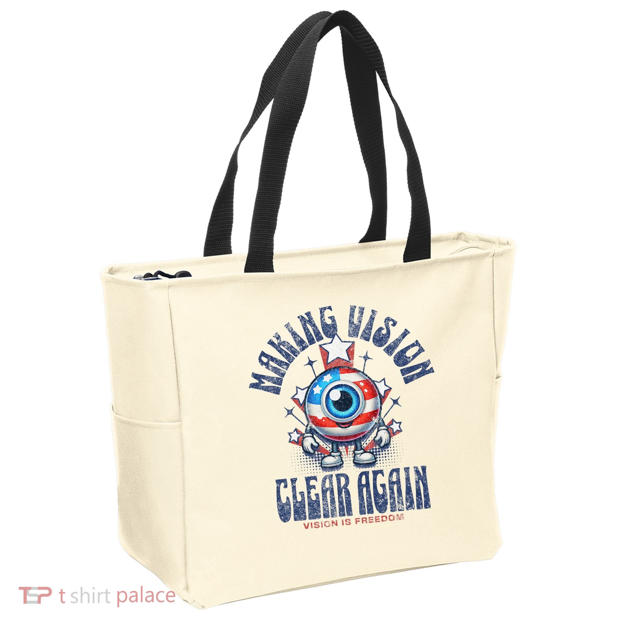 Making Vision Clear Again Funny Eye Tote Bag