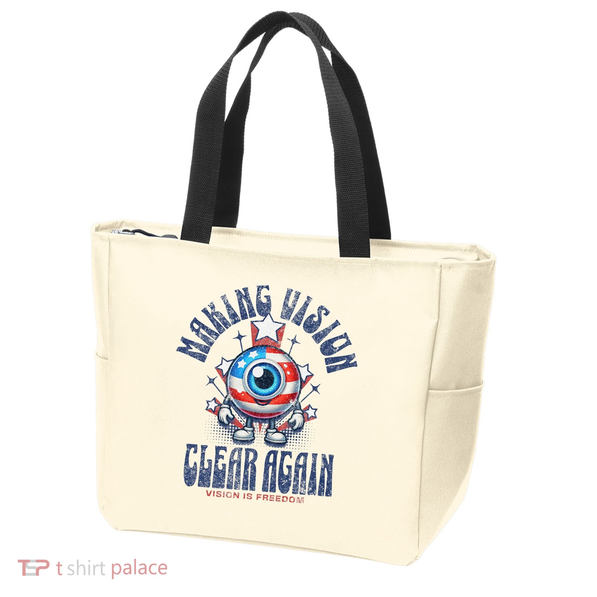 Making Vision Clear Again Funny Eye Tote Bag