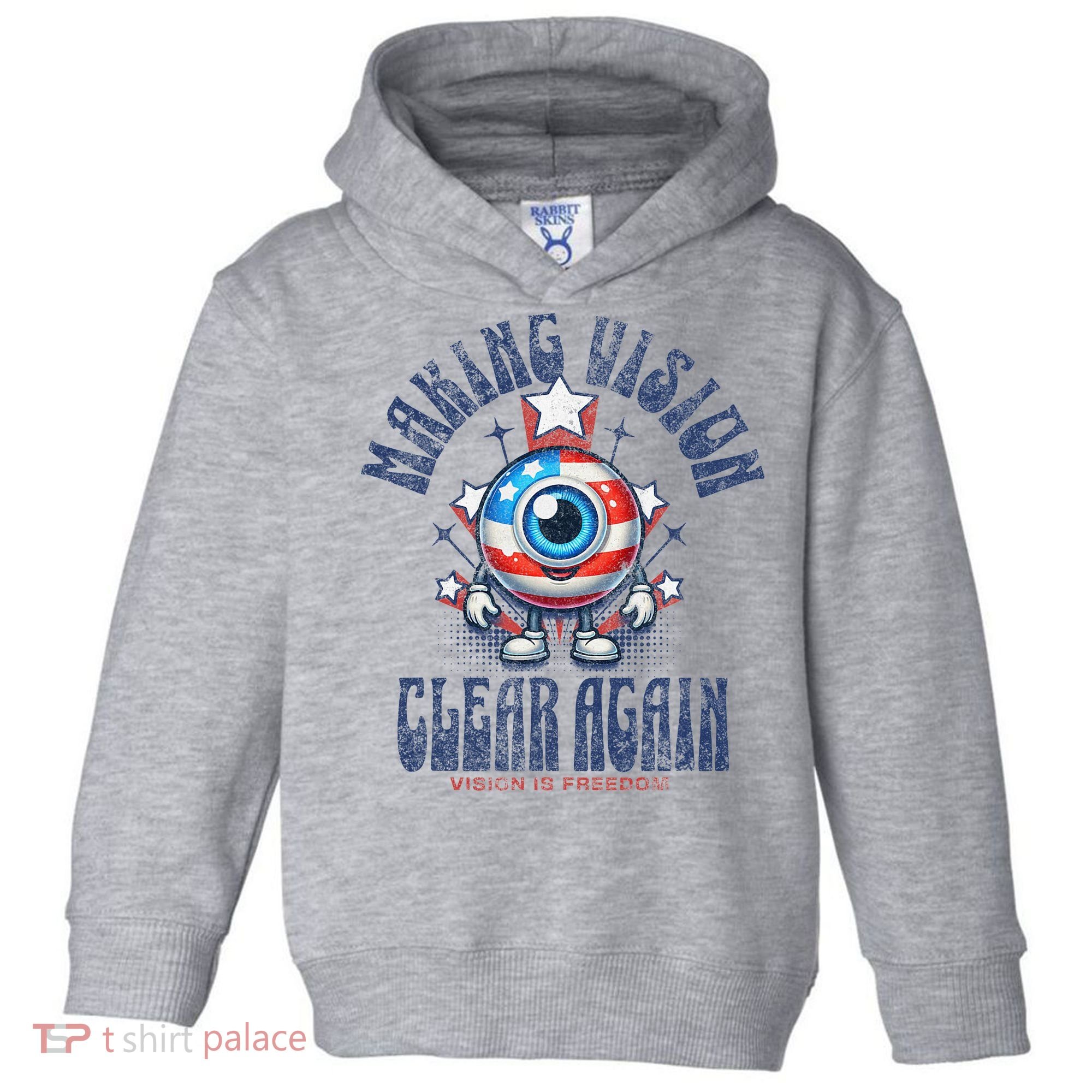 Making Vision Clear Again Funny Eye Toddler Hoodie