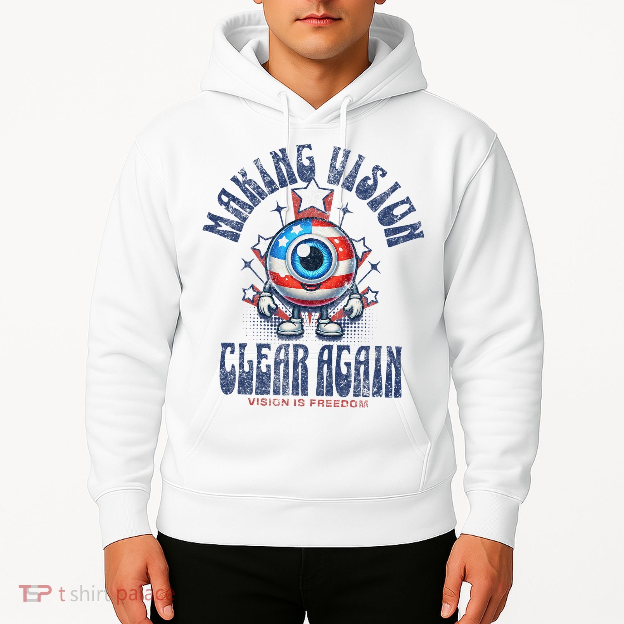 Making Vision Clear Again Funny Eye Hoodie