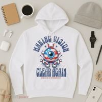 Making Vision Clear Again Funny Eye Hoodie thumb 3