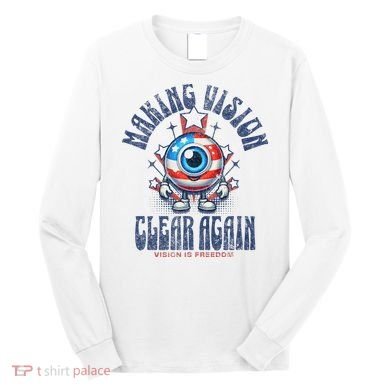 Making Vision Clear Again Funny Eye Long Sleeve Shirt