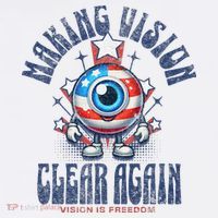 Making Vision Clear Again Funny Eye Button thumb 1