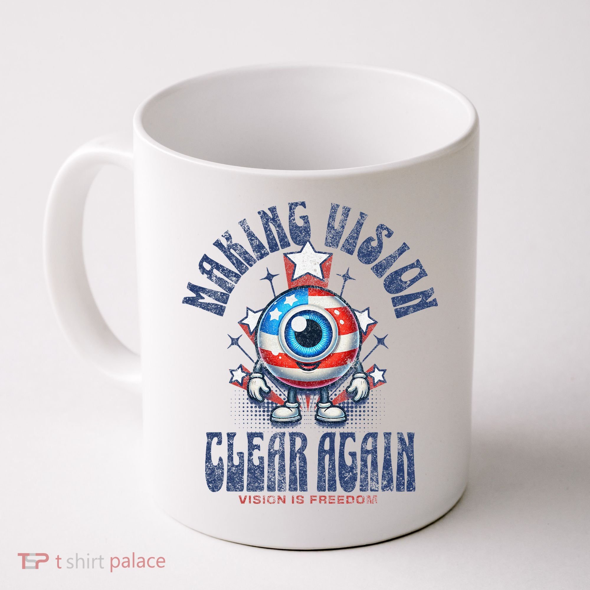 Making Vision Clear Again Funny Eye Coffee Mug