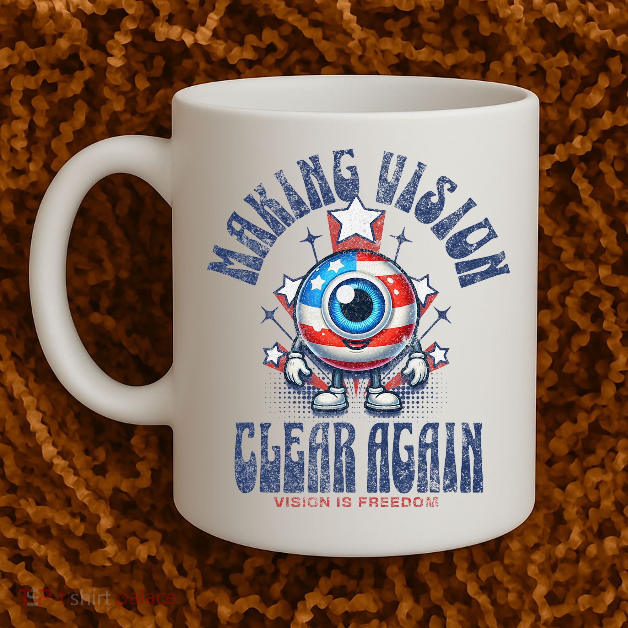 Making Vision Clear Again Funny Eye Coffee Mug