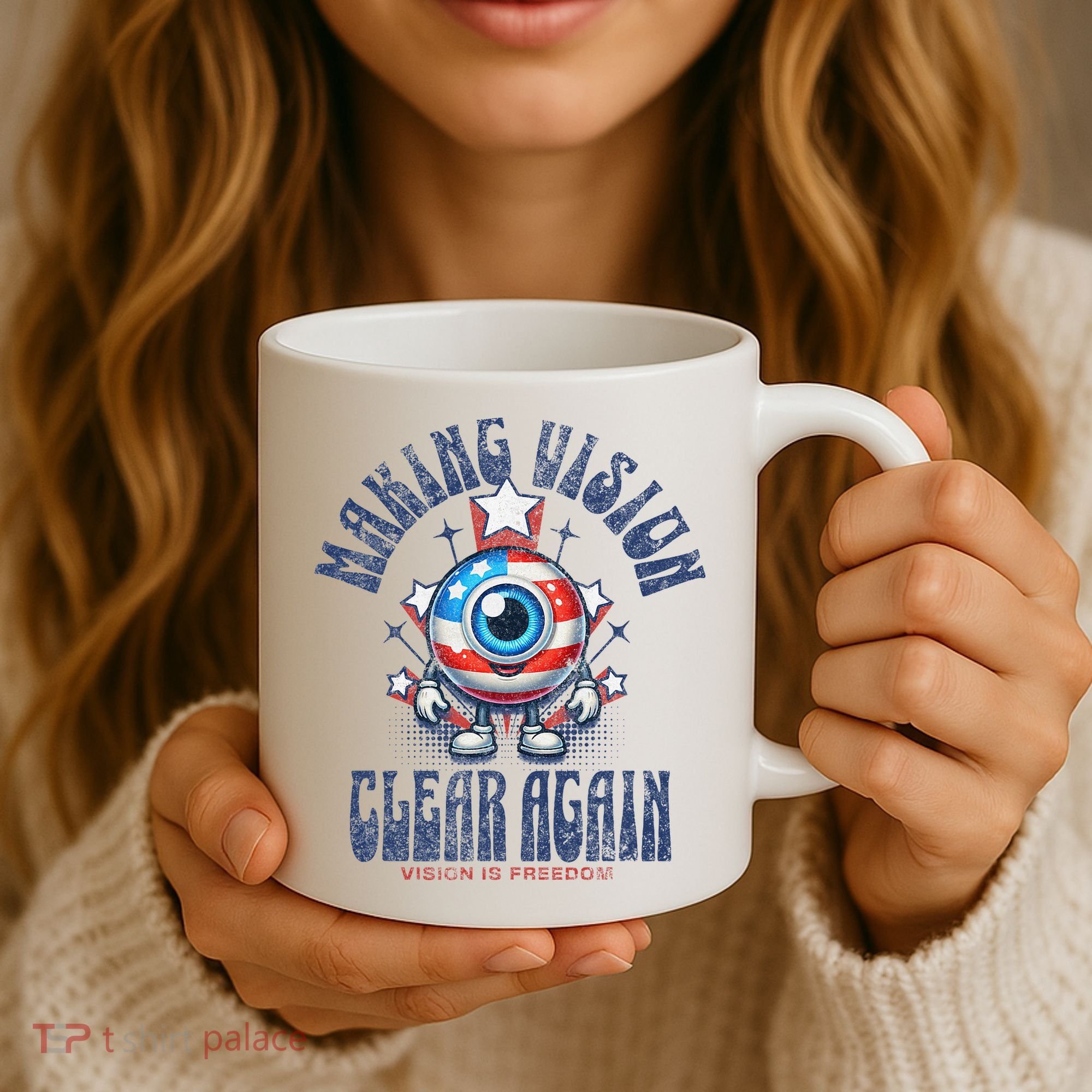 Making Vision Clear Again Funny Eye Coffee Mug
