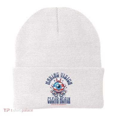 Making Vision Clear Again Funny Eye Beanie