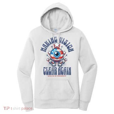 Making Vision Clear Again Funny Eye Women's Hoodie