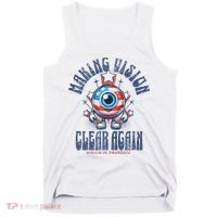 Making Vision Clear Again Funny Eye Tank Top thumb 0