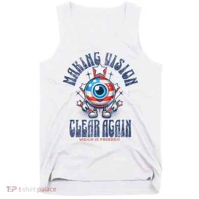 Making Vision Clear Again Funny Eye Tank Top