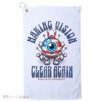 Making Vision Clear Again Funny Eye Golf Towel thumb 0