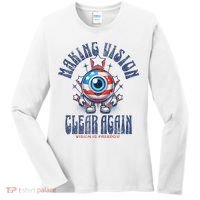 Making Vision Clear Again Funny Eye Women's Long Sleeve Shirt thumb 0