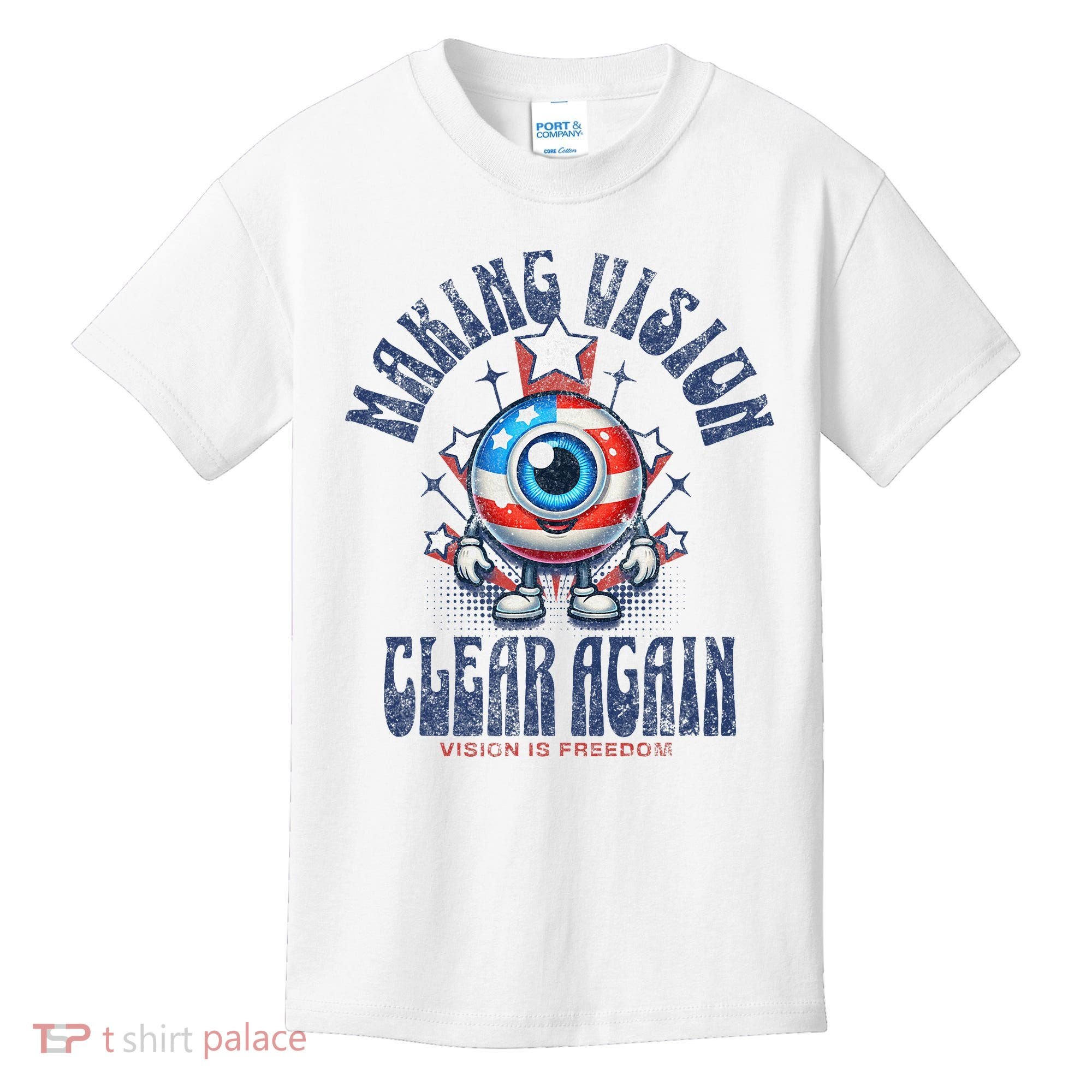 Making Vision Clear Again Funny Eye Kids T-Shirt