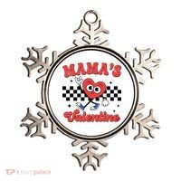 Mamas Valentine Cute Heart Retro Gift Ornament thumb 0