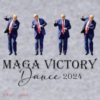 Maga Victory Dance Trump 2024 47th President Women's Sweatshirt thumb 2