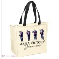 Maga Victory Dance Trump 2024 47th President Tote Bag thumb 2