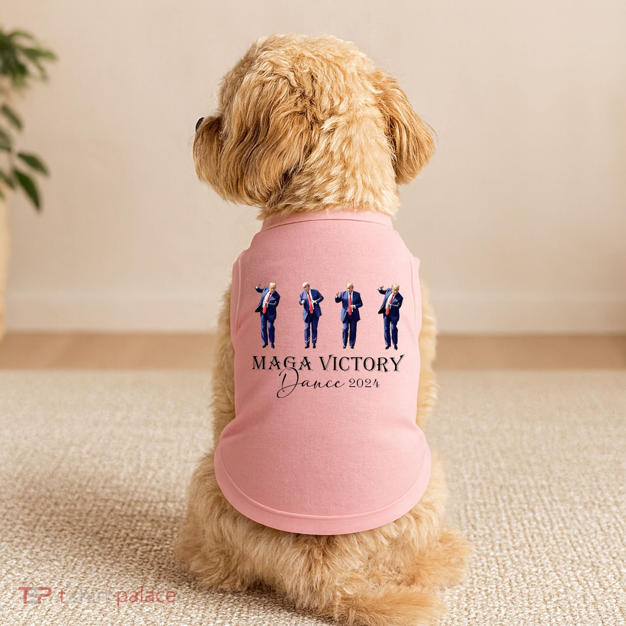 Maga Victory Dance Trump 2024 47th President Doggie Tank