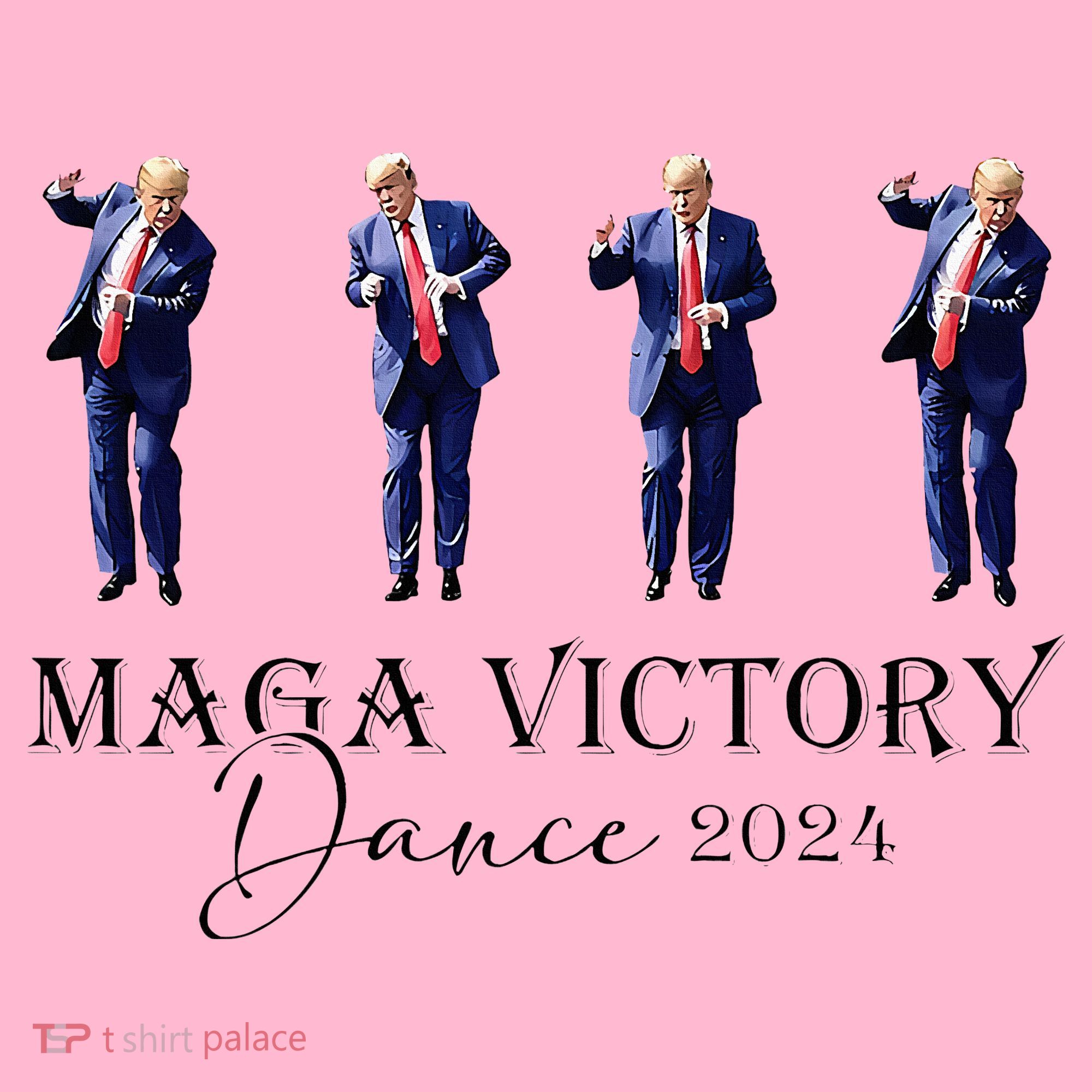 Maga Victory Dance Trump 2024 47th President T-Shirt