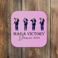 Maga Victory Dance Trump 2024 47th President Coaster thumb 0