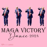 Maga Victory Dance Trump 2024 47th President Baby Bodysuit thumb 2