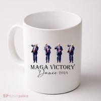 Maga Victory Dance Trump 2024 47th President Coffee Mug thumb 0