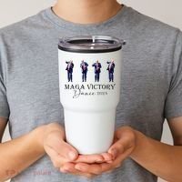 Maga Victory Dance Trump 2024 47th President Tumbler thumb 2