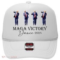 Maga Victory Dance Trump 2024 47th President Hat thumb 0