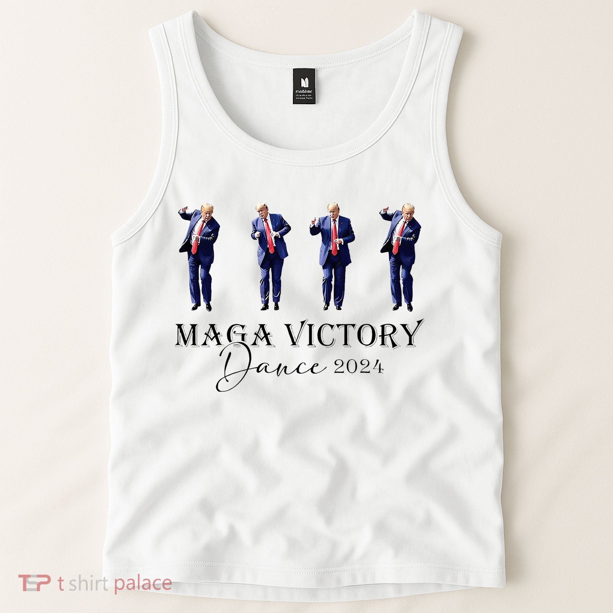 Maga Victory Dance Trump 2024 47th President Tank Top