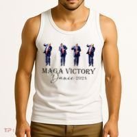 Maga Victory Dance Trump 2024 47th President Tank Top thumb 3
