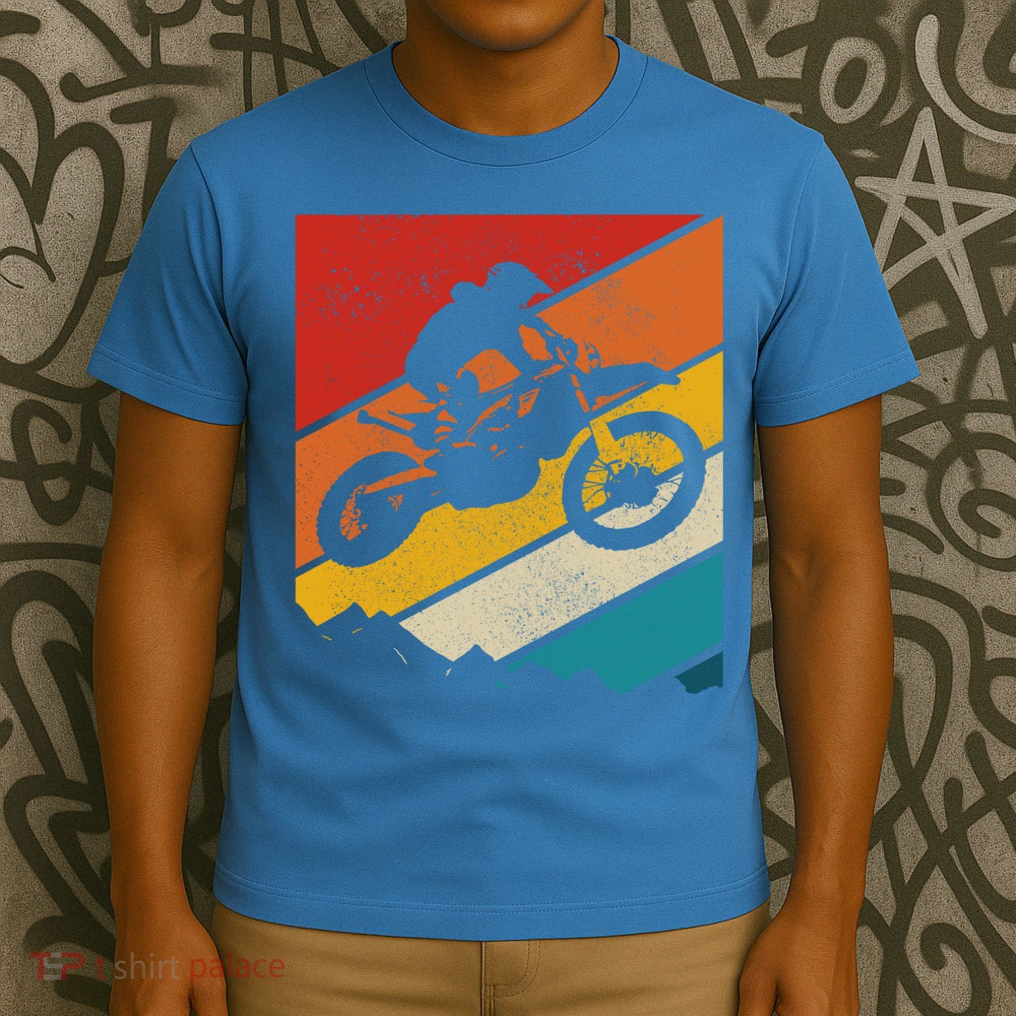 Motocross Vintage Dirt Bike Mx Enduro Motorcycle Biker Gift T-Shirt
