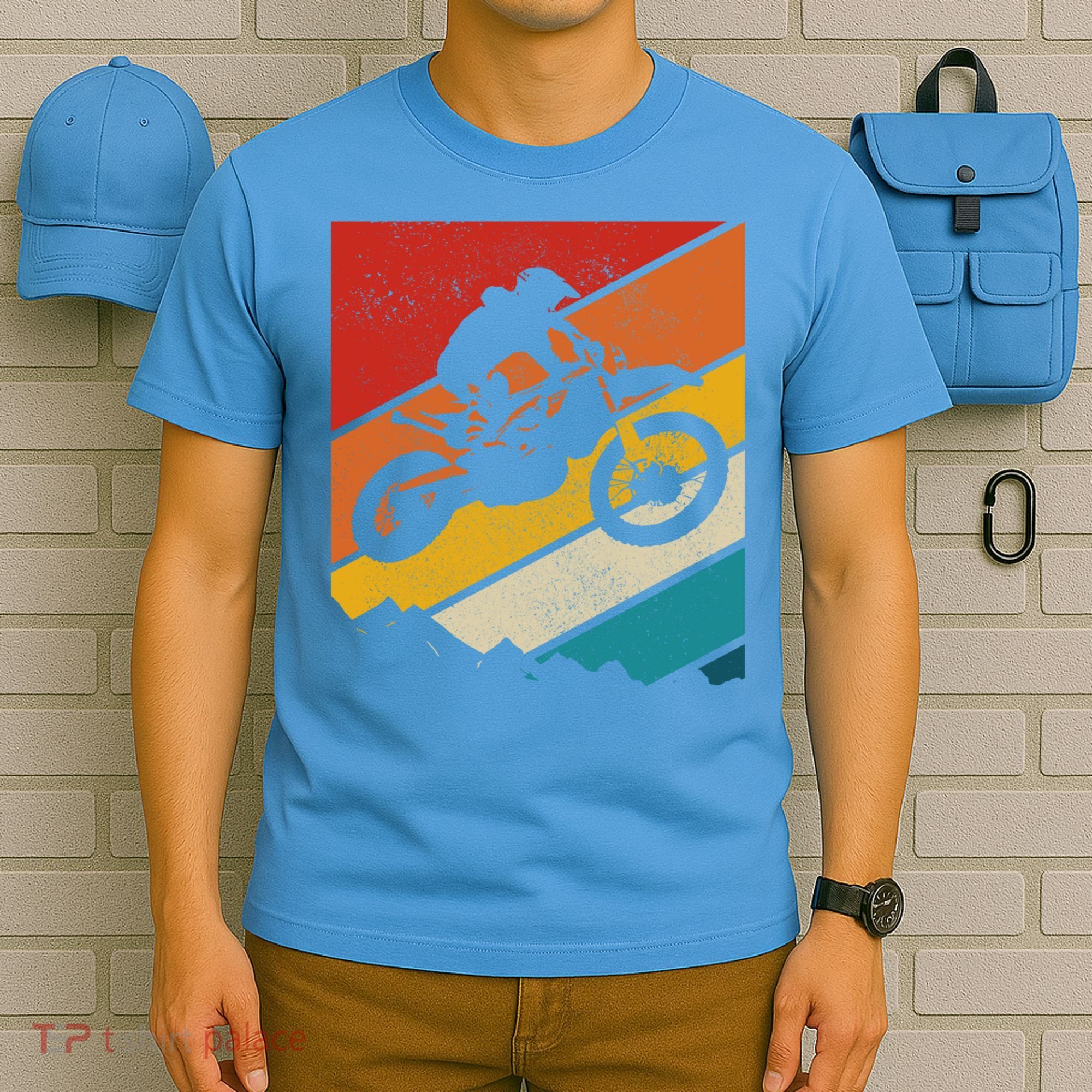 Motocross Vintage Dirt Bike Mx Enduro Motorcycle Biker Gift T-Shirt