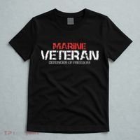 Marine Veteran Defender Of Freedom T-Shirt thumb 5