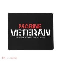 Marine Veteran Defender Of Freedom Mousepad thumb 0