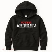 Marine Veteran Defender Of Freedom Kids Hoodie thumb 0