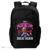 Make Valentine Day Great Again Funny Trump Lovers 2025 Backpack thumb 0
